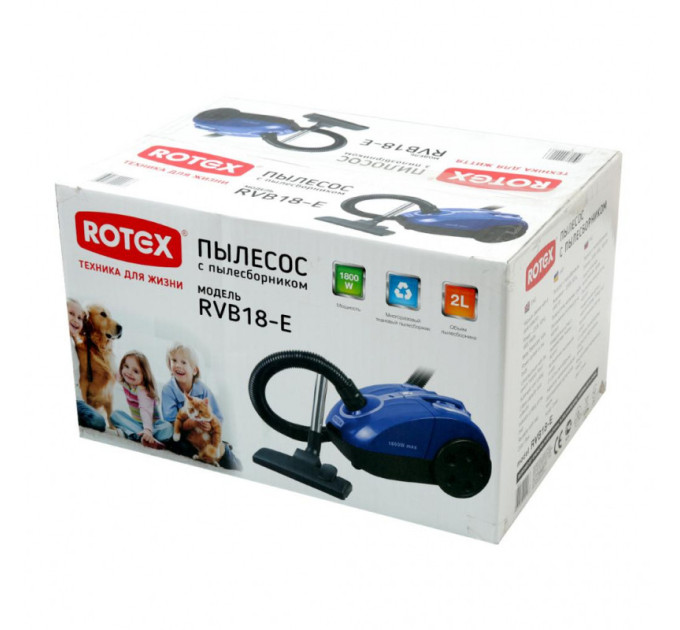 Пилосос Rotex RVB18-E Blue