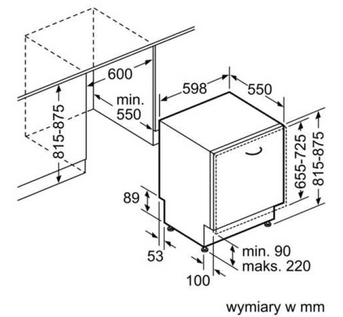 Посудомийна машина Bosch SMV2IVX00K