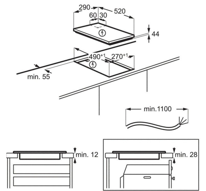 Варочная поверхность Electrolux LIT30230C