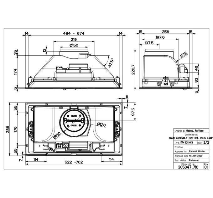 Витяжка Faber Inka Ich Ss A52 (305.0599.323)