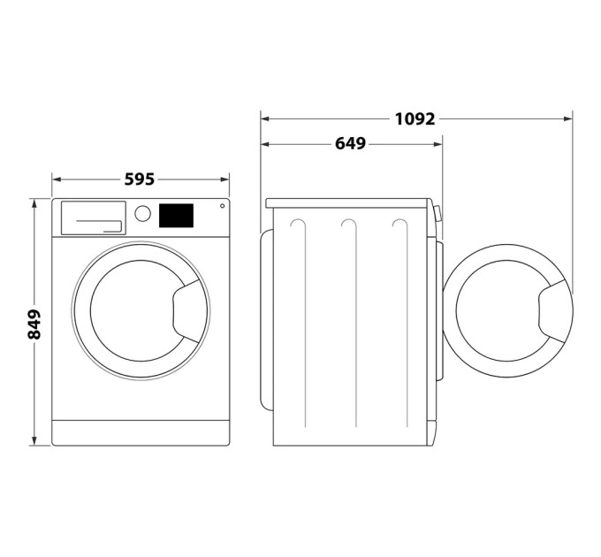 Сушильна машина Whirlpool FFT M22 9X2B UA