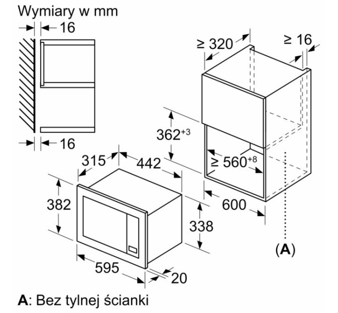 Вбудована свч Bosch BEL623MB3