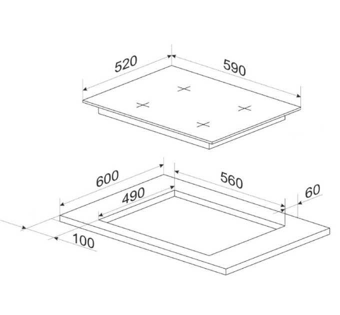 Варочная поверхность Hansa BHGS61130