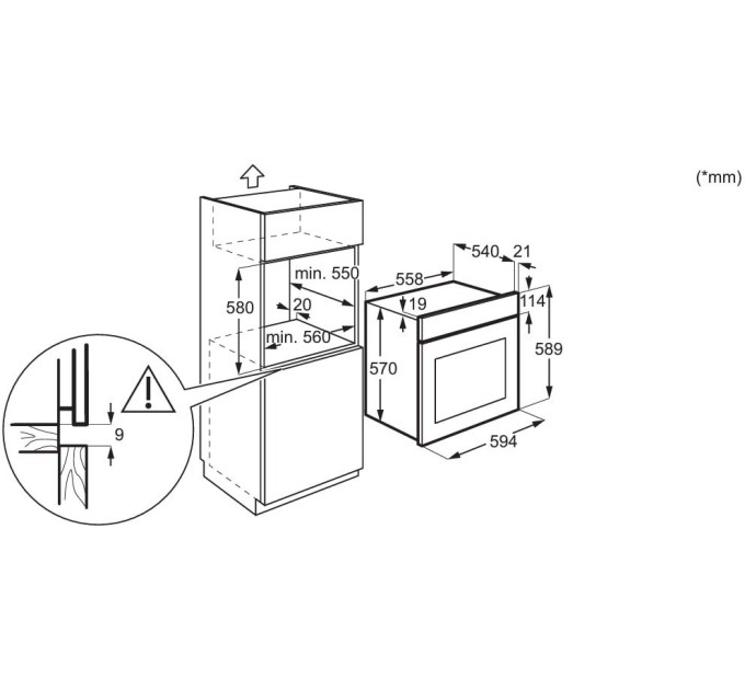 Духова шафа Electrolux EOD5C70BX