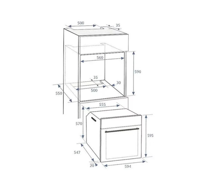 Духова шафа Beko BBIM 14300 WMS