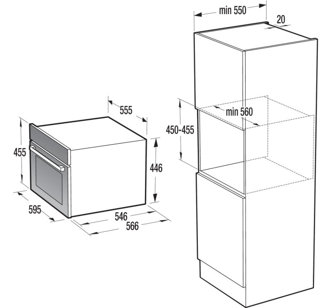 Духовой шкаф Gorenje BCM4547DG