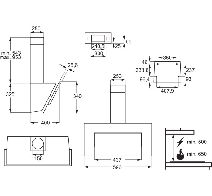 Вытяжка Electrolux LFV326K