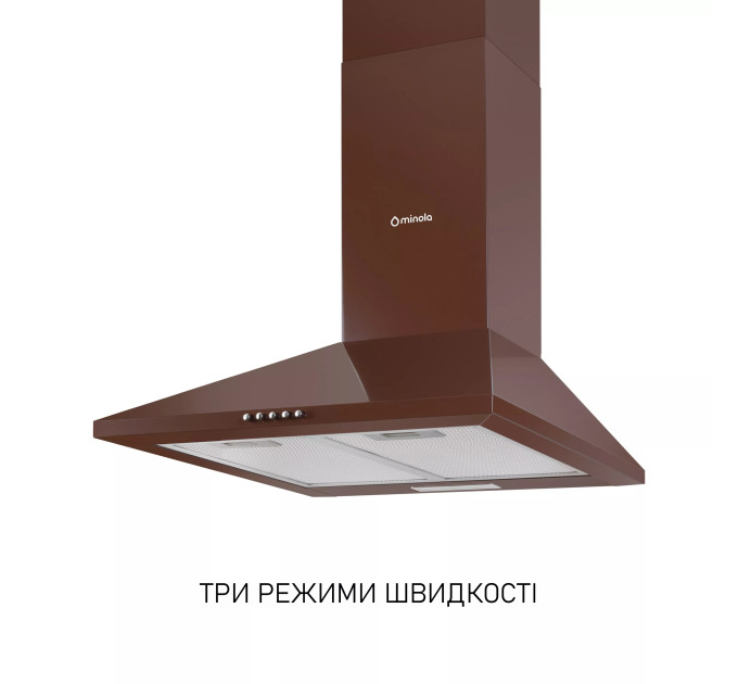 Вытяжка Minola HK 5214 BR 700 LED