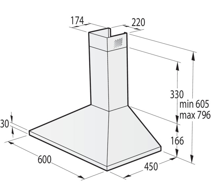 Вытяжка Gorenje WHC629E4W