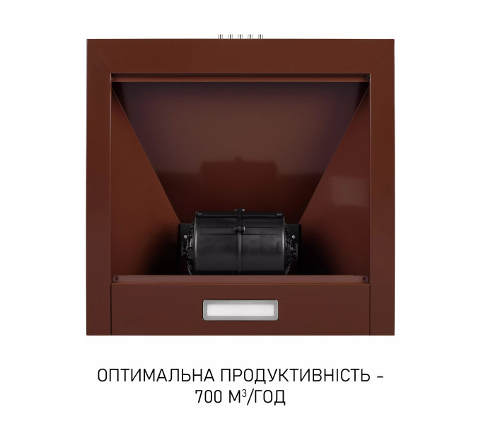Вытяжка Minola HK 5214 BR 700 LED