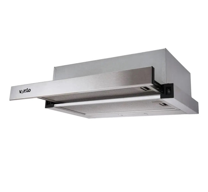 Вытяжка Ventolux Garda 60 M/X (700) LED 2S