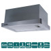 Вытяжка Ventolux Garda 45 INOX (700) LED