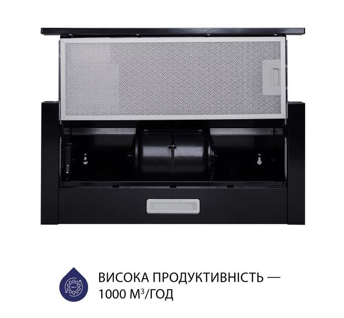 Вытяжка Minola HTL 6614 BL 1000 LED