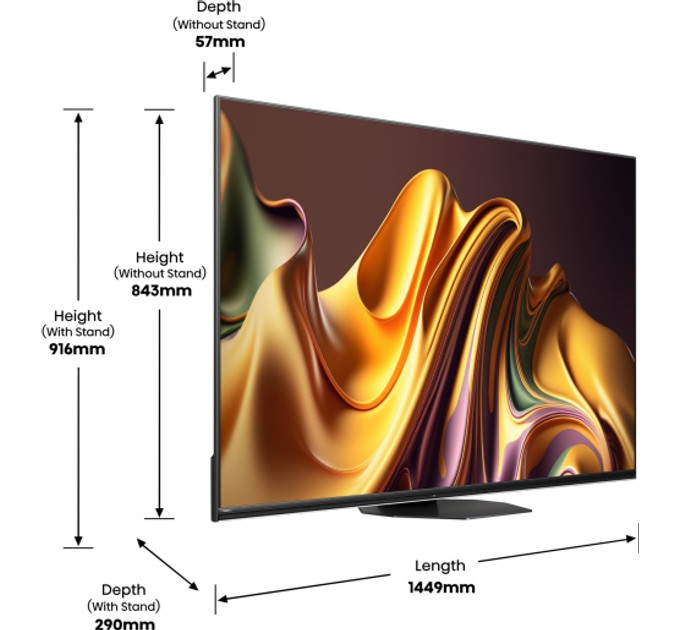 Телевизор HISENSE 65U8NQ