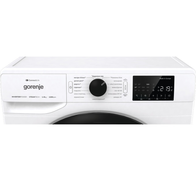 Стиральная машина Gorenje WPNEI84A1SWIFI/UA