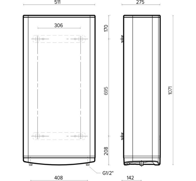 Бойлер Ariston VELIS TECH 80 EU
