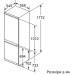 Вбудований холодильник Siemens KI86SAF30U