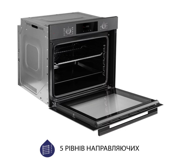 Духовой шкаф Minola EOD 6804 Platinum Gray