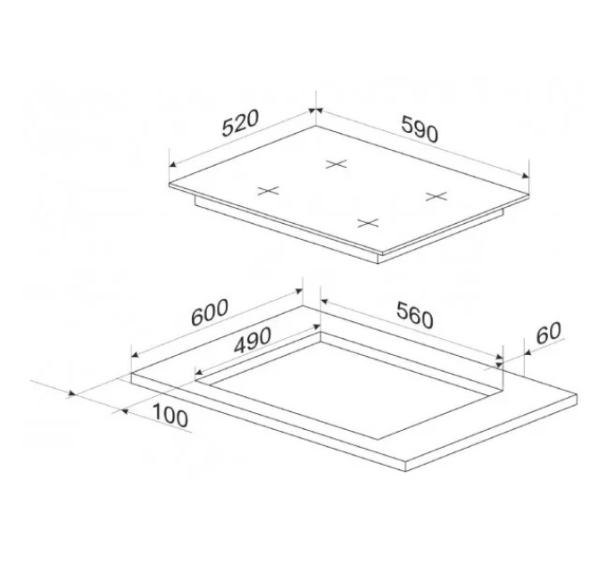 Варочная поверхность Hansa BHGI63170