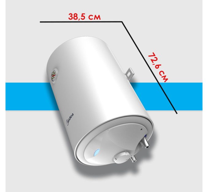 Бойлер Midea D50-15F6 (D)