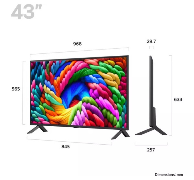 Телевізор Lg 43NANO90A6B