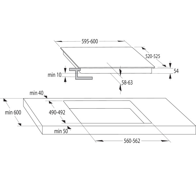Варочная поверхность Gorenje GI6421BSC