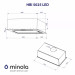 Вытяжка Minola HBI 5025 I LED