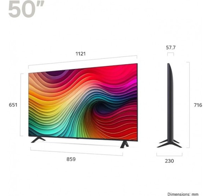 Телевизор Lg 50NANO82T3B