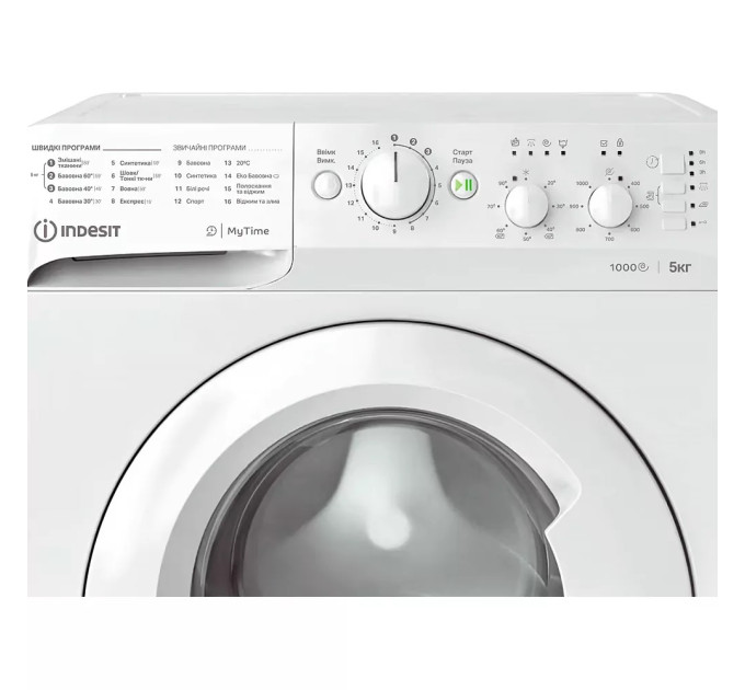 Пральна машина Indesit OMTWSC 51052 W UA