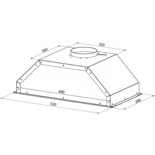 Вытяжка Pyramida AGB 52 PB IX