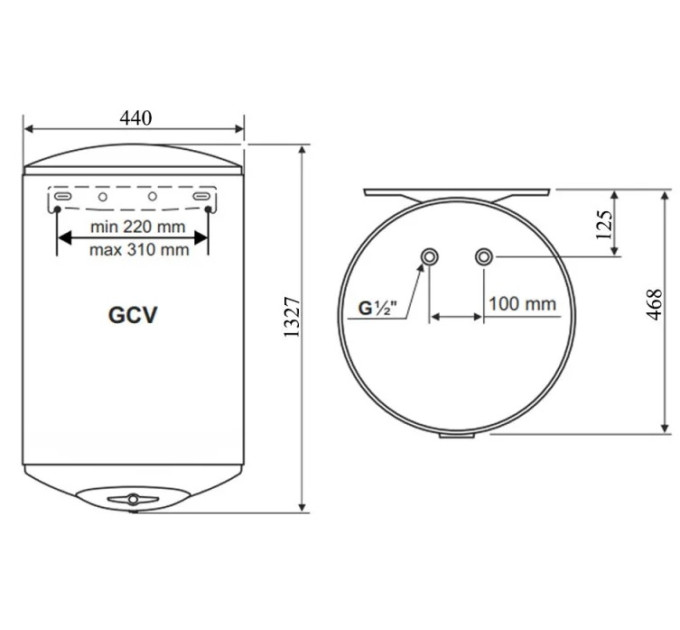 Бойлер Tesy Anticalc GCV 1504424DB14TBR