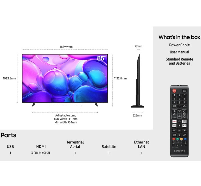 Телевизор Samsung QE85Q6F
