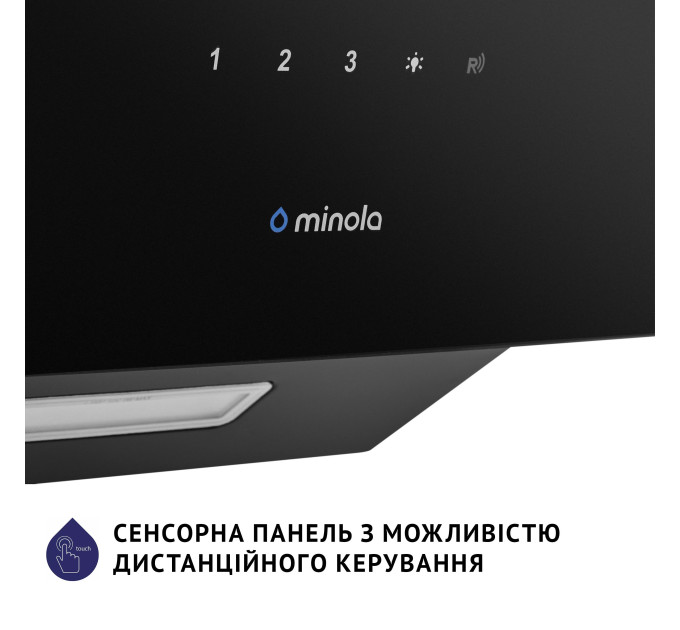 Вытяжка Minola HVS 6224 BL 700 LED