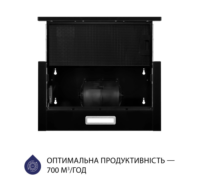 Вытяжка Minola HTL 5614 BLF 1000 LED