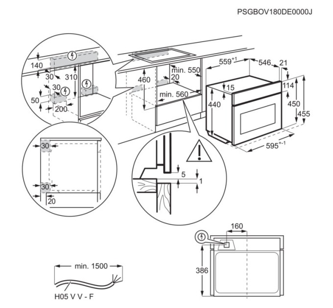 Духова шафа Aeg KMR721000B