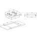 Варочная поверхность Beko HILW64225SW