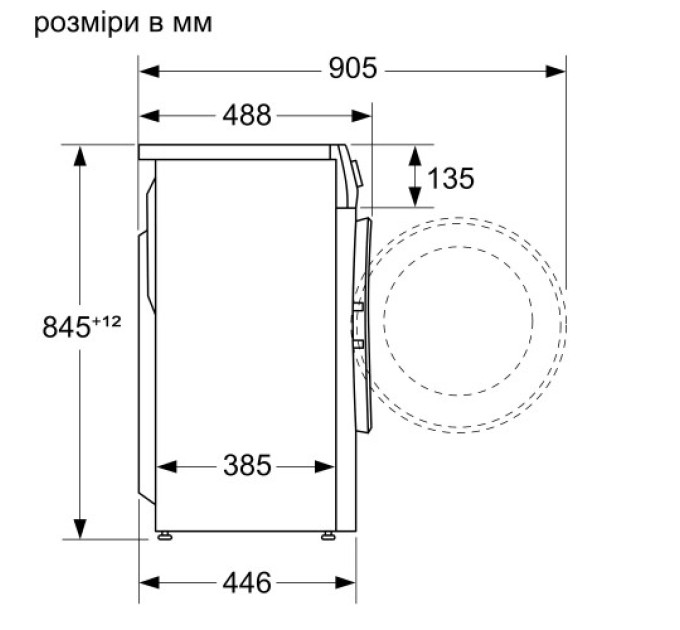 Стиральная машина Bosch WLP20260BL