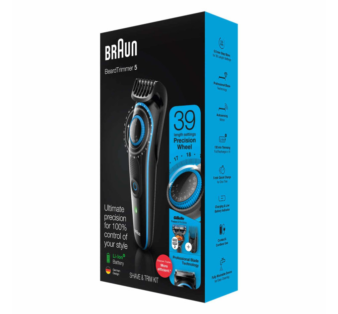 Триммер Braun BeardTrimmer BT5242