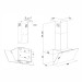 Вытяжка Eleyus CRISTAL 1000 LED 60 BL