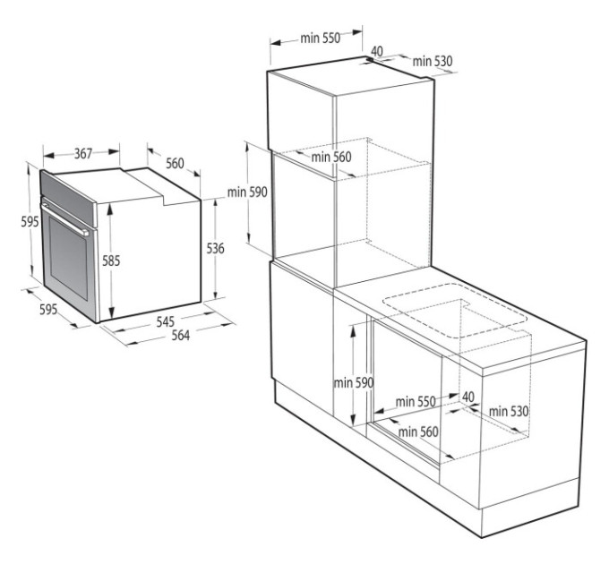 Духова шафа Gorenje BPSAX6747A08BG