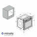 Духовой шкаф Minola EO 675 BL