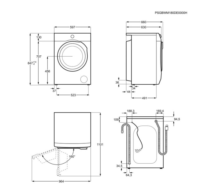 Пральна машина Electrolux EW6F348SAU