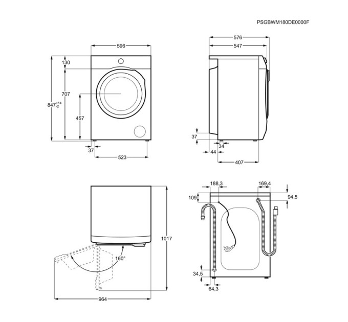 Пральна машина Electrolux EW6F448BUU