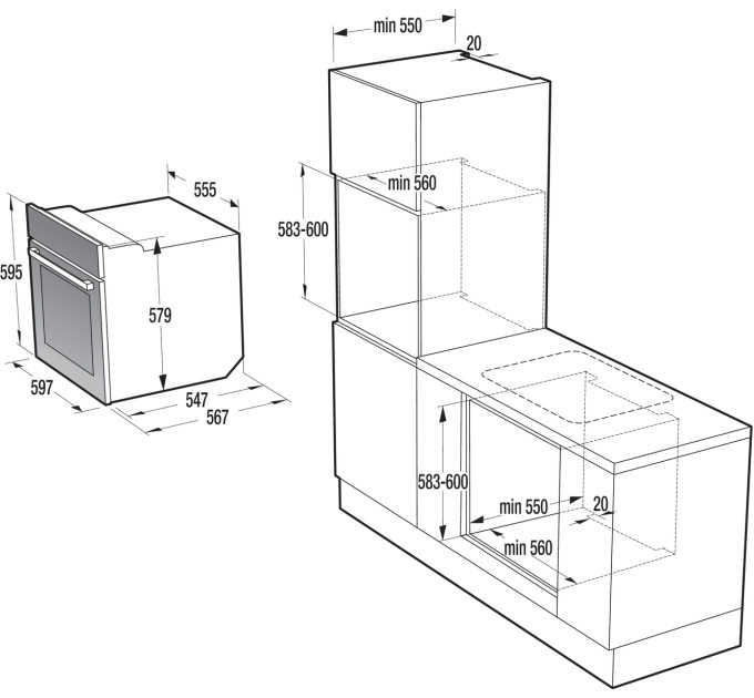 Духовой шкаф Gorenje BO735E114X