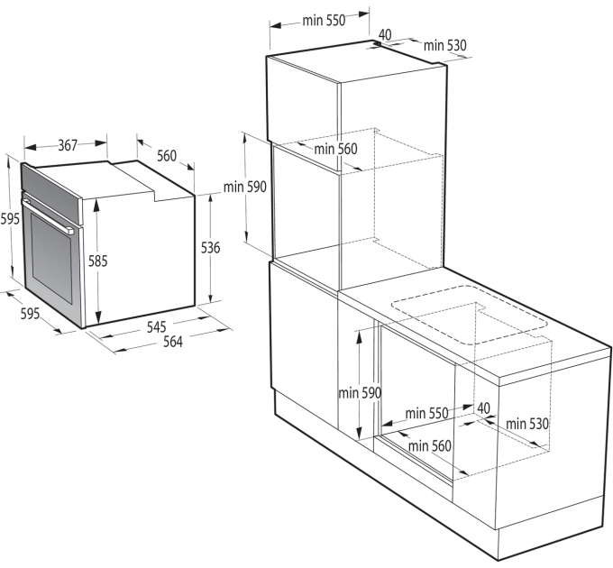 Духова шафа Gorenje BРS 6737 E07B