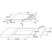 Варочная поверхность Gorenje GCE 691 BSC (BGR6CAB-E1F) 