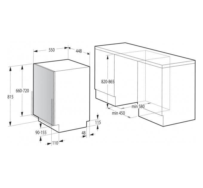 Посудомийна машина Gorenje GV 52011