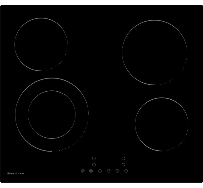 Варильна поверхня Gunter & Hauer CER 641