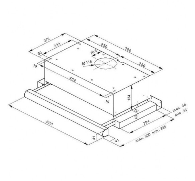 Вытяжка Hansa OTS 625 WH