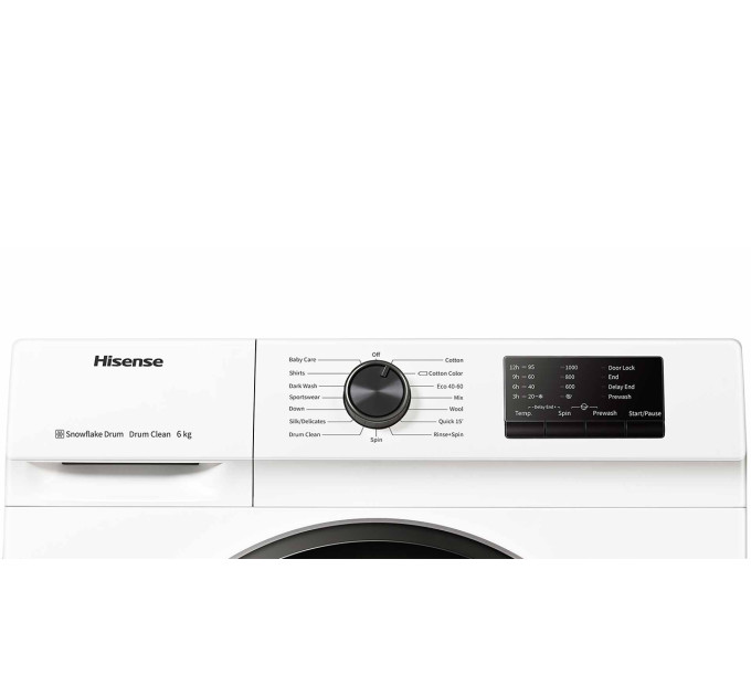 Пральна машина HISENSE WFVC6010E